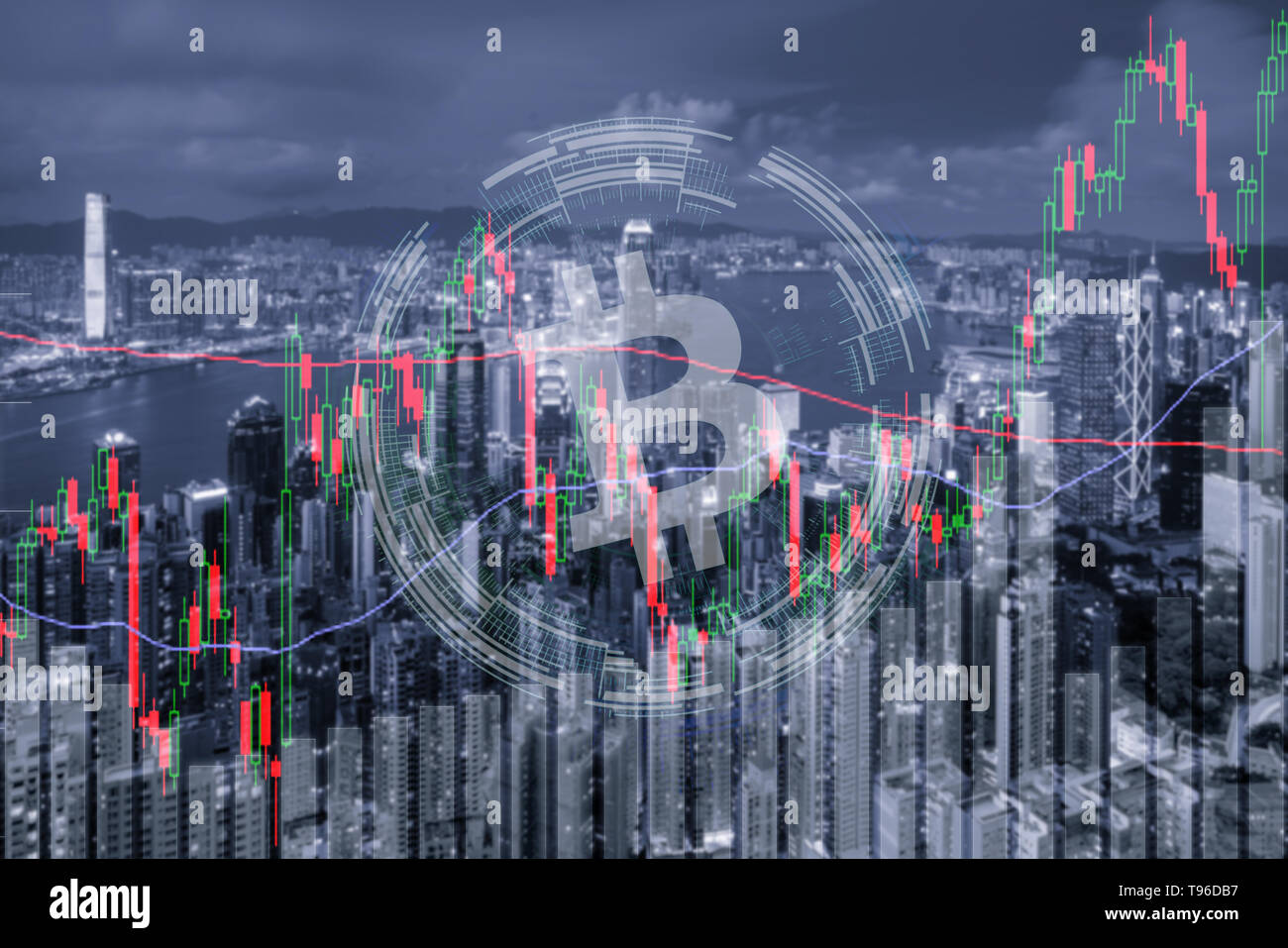 Bitcoin Trading Exchange Stock Market Investment Forex With Trend - 